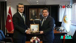 Başkan Aydın’dan Orman Bölge Müdürü Şahan’a hayırlı olsun ziyareti