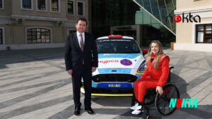 Bursa Osmangazili rallici Türkiye Ralli Şampiyonası yolcusu