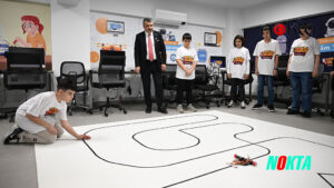 Bursa Yıldırımlı minik mucitlerden çifte kupa