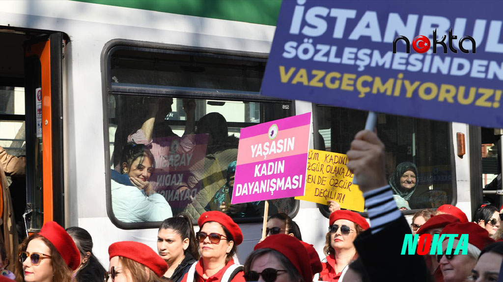 Bursalı kadınlardan 8 Mart yürüyüşü