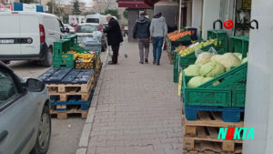Kaldırım işgaline zabıta denetimi