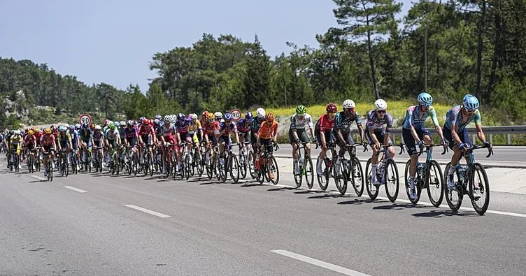 60.Cumhurbaşkanlığı Türkiye Bisiklet Turu’nun Kemer-Kalkan etabını Grosso kazandı