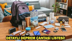 Deprem Çantası Nasıl Hazırlanır, İçinde Neler Olur? Detaylı Deprem Çantası Listesi!