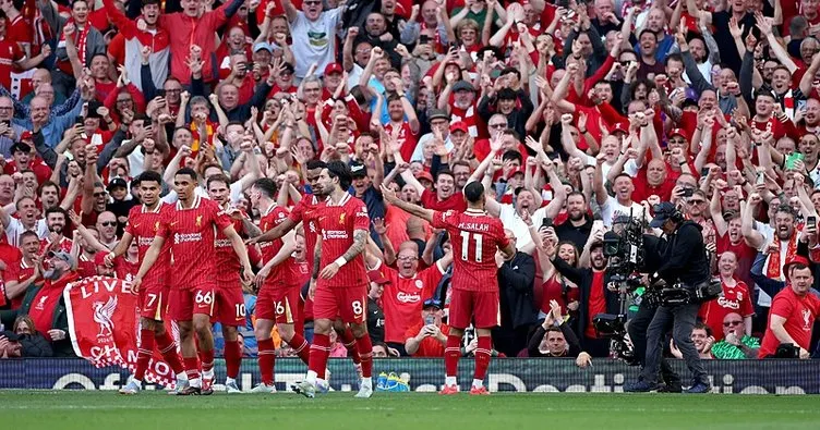 İngiltere Premier Lig’de şampiyon Liverpool! Arne Slot tarihe geçti…