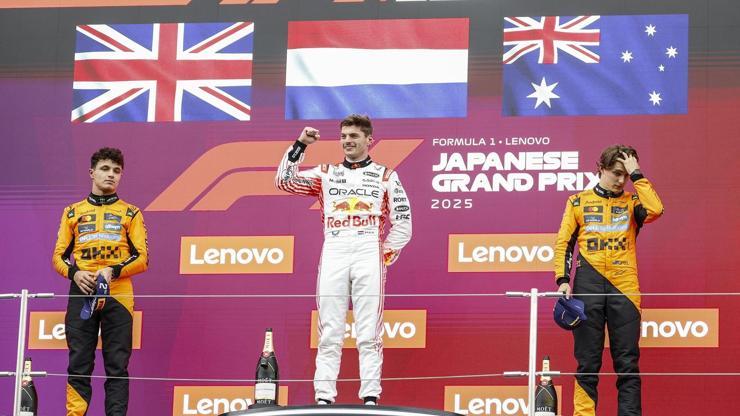 Max Verstappen, bu sezonki ilk yarışını kazandı