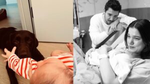 Pınar Deniz ile Kaan Yıldırım’dan oğullarıyla ilk kare! İşte Fikret Hakan bebek…