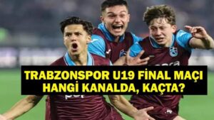 TRABZONSPOR BARCELONA Maçı Hangi Kanalda? Trabzonspor U19 Barcelona U19 Maçı Saat Kaçta? Kupaya Tek Adım!