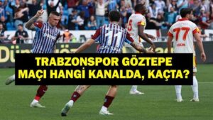 Trabzonspor Göztepe Maçı Hangi Kanalda? Trabzonspor Göztepe Maçı Saat Kaçta? Türkiye Kupası Trabzonspor Göztepe İlk 11