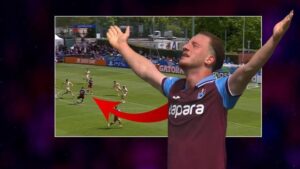 Trabzonspor’un genç yıldızı Yiğit Kemal Turan mükemmel gol attı! Taraftarları ayağa kaldırdı…