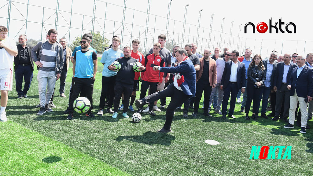 Amatör futbol camiası bir tesis daha kazandı