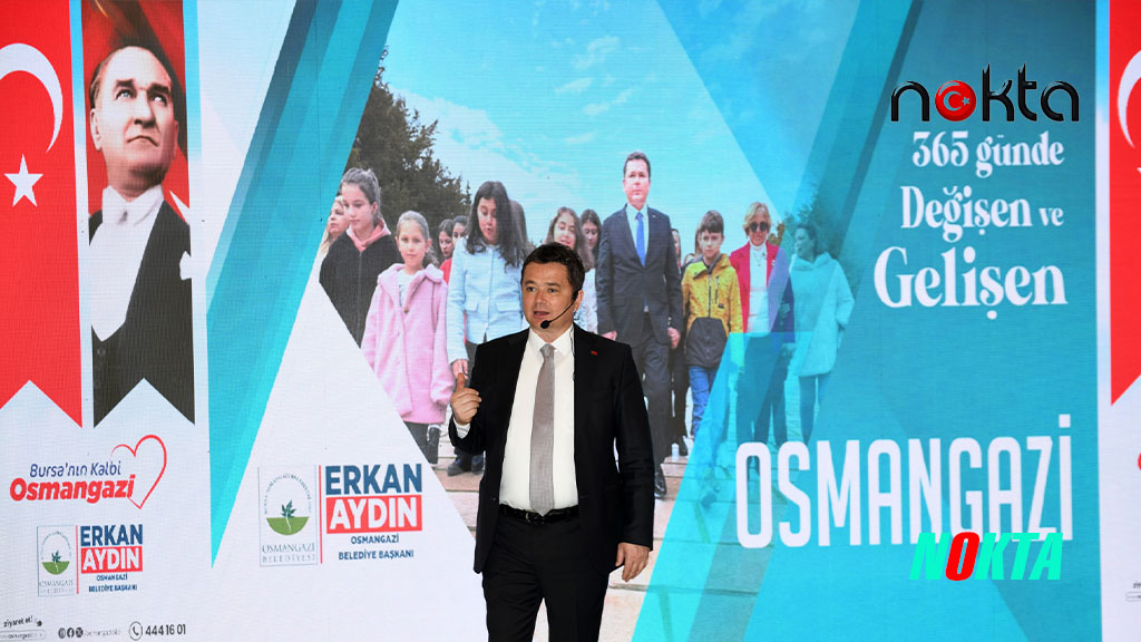 Başkan Aydın, 1 yıllık faaliyetlerini açıkladı