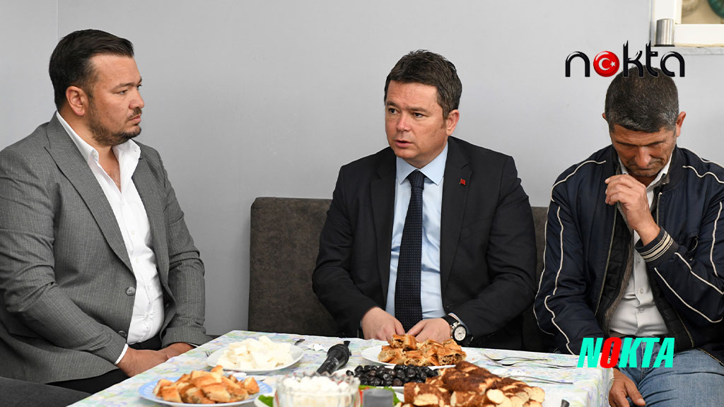 Başkan Aydın taksici esnafı ile kahvaltı yaptı