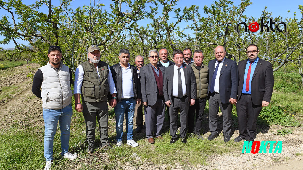 Başkan Aydın zirai don mağduru çiftçileri yalnız bırakmadı