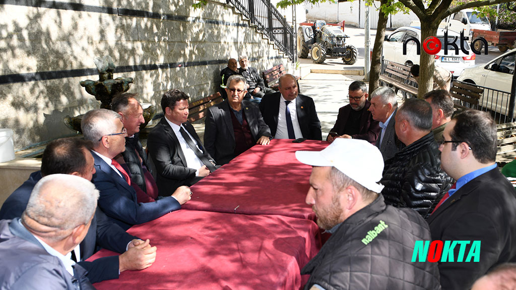 Başkan Aydın zirai don mağduru çiftçileri yalnız bırakmadı