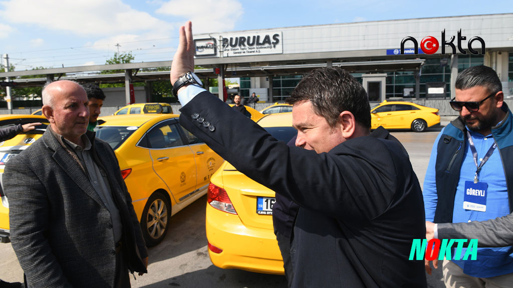 Başkan Aydın’dan taksici esnafına destek