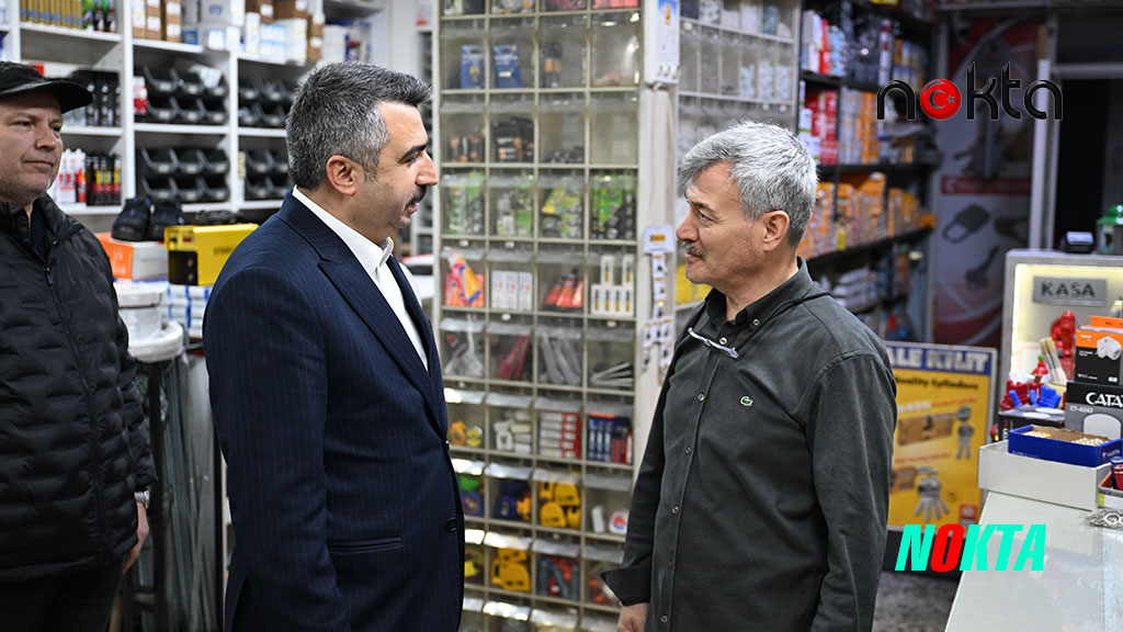 Başkan Yılmaz, komşu ziyaretinde