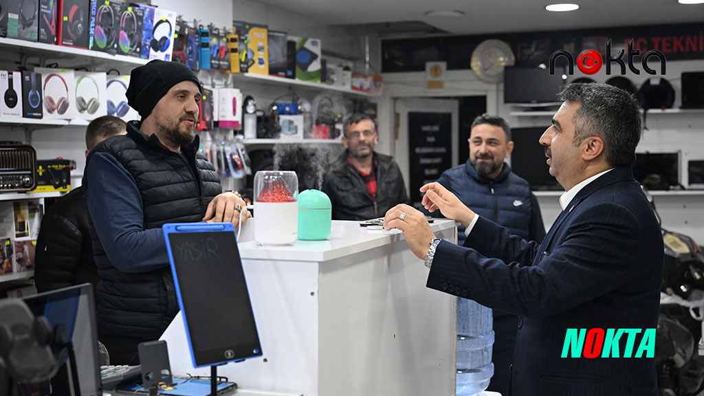 Başkan Yılmaz, komşu ziyaretinde