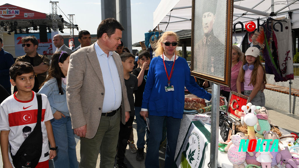 Çocuklar 23 Nisan coşkusunu Osmangazi’de yaşıyor