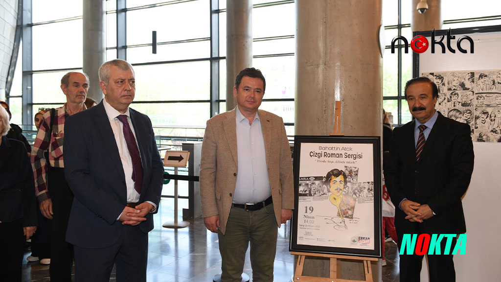 Elinde Fırça, Dilinde Müzik çizgi roman sergisi açıldı