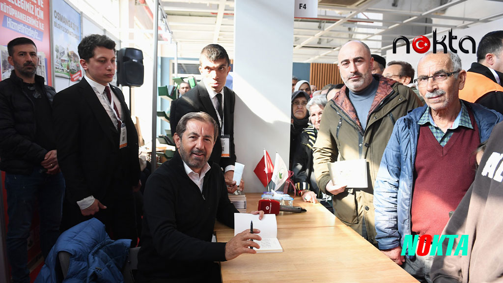 Osmangazi Belediyesi Serhan Asker’i okurlarıyla buluşturdu