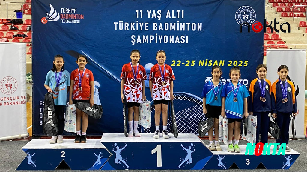 Osmangazi Belediyespor’un genç badmintoncuları göz doldurdu