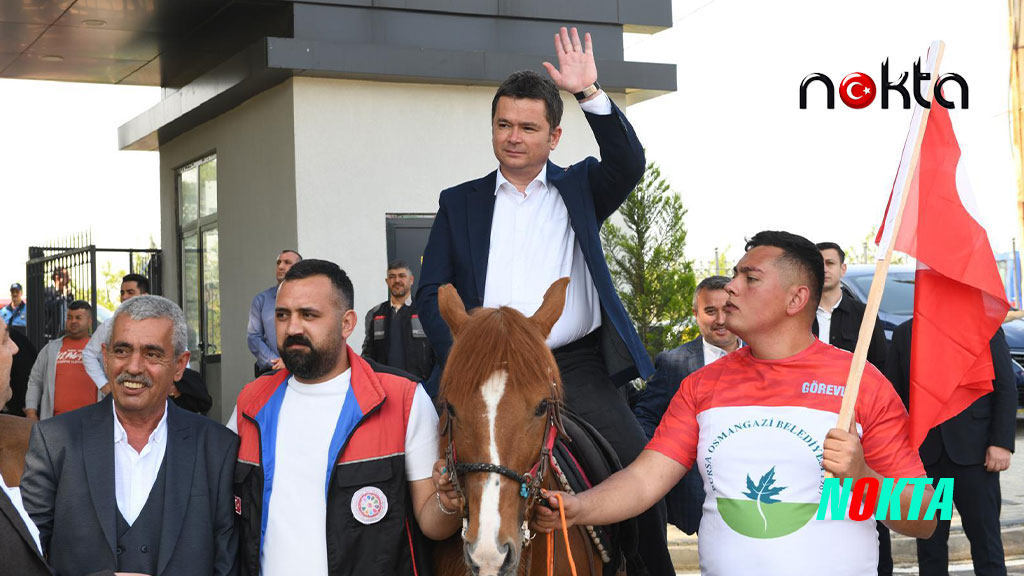 Osmangazi’de geleneksel rahvan at koşusu coşkusu