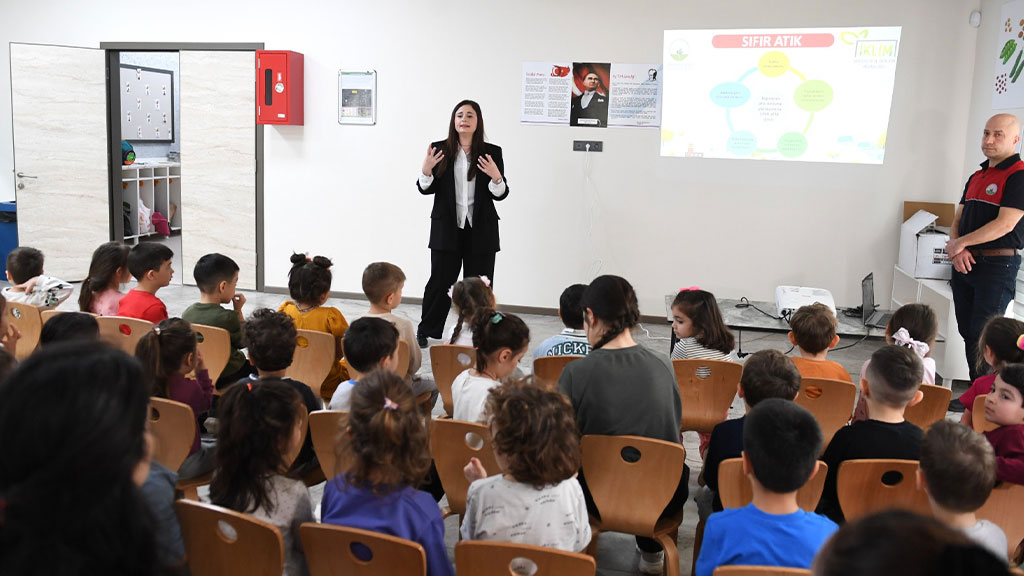 Osmangazili miniklere sıfır atık eğitimi