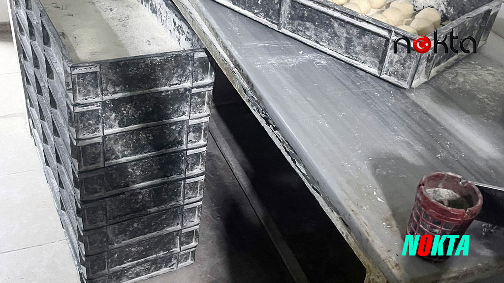 Zabıtadan merdiven altı imalathaneye baskın