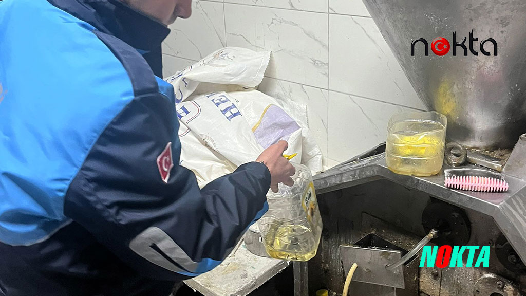 Zabıtadan merdiven altı imalathaneye baskın