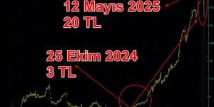 6 ayda yüzde 560 yükselen senet düşmeye başladı