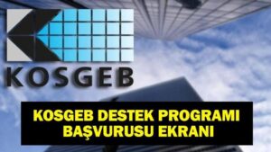 KOSGEB BELGESİ ALMA: KOSGEB Kapasite Geliştirme Destek Programı Başvurusu Nasıl Yapılır, Nereden? Başvuru Şartları Neler? 2. Başvurular Başladı!