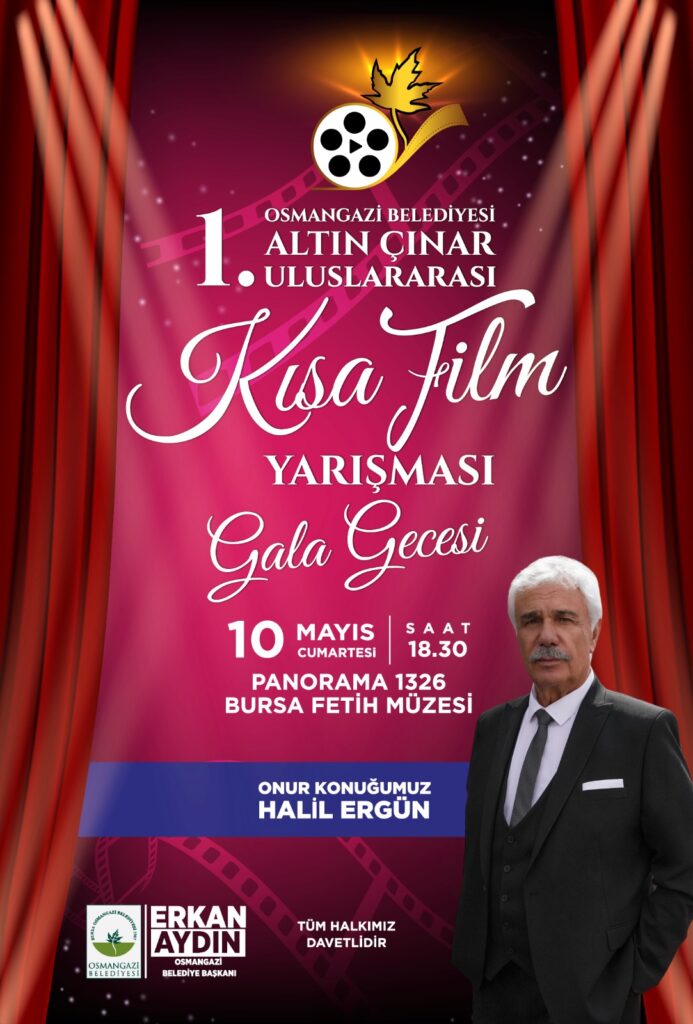 1. Altın Çınar Uluslararası Kısa Film Yarışması’nda gala heyecanı
