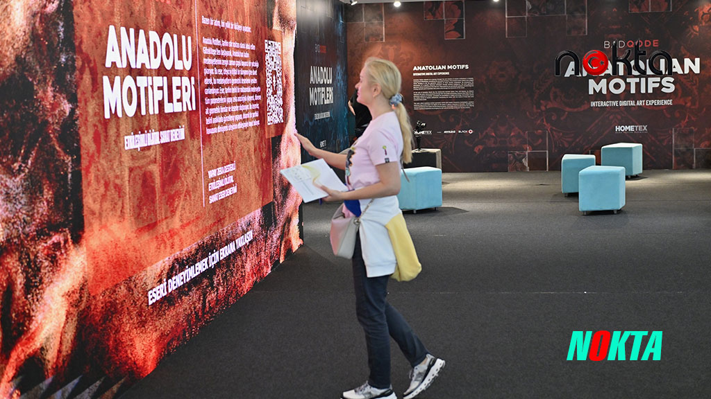 “Anadolu Motifleri” Dijital Sanat Sergisi HOMETEX’te Yoğun İlgi Gördü