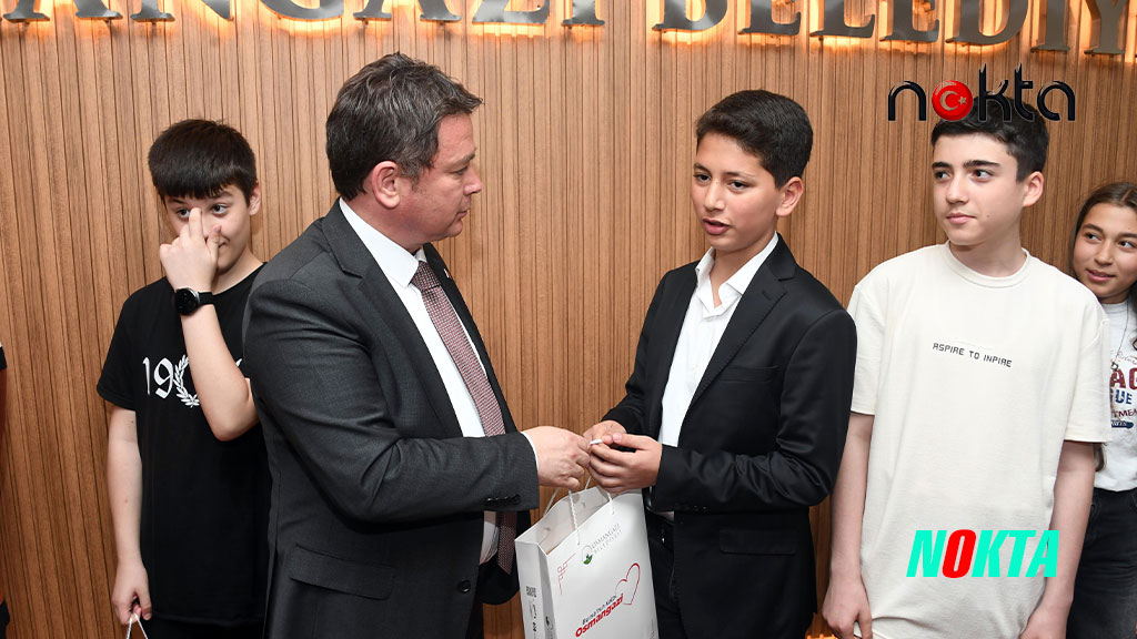 Başkan Aydın, LGS’ye hazırlanan öğrencileri ağırladı