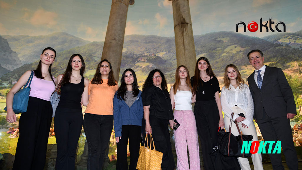 Başkan Aydın örnek liselilerle Osmangazi’de bir araya geldi