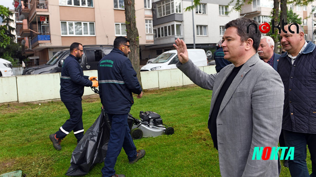 Başkan Erkan Aydın 1 Mayıs’ta emekçilerin yanında