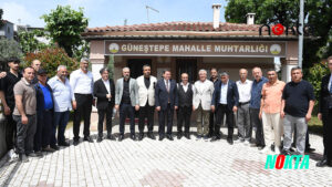 Başkan Erkan Aydın Güneştepe sakinleriyle bir araya geldi