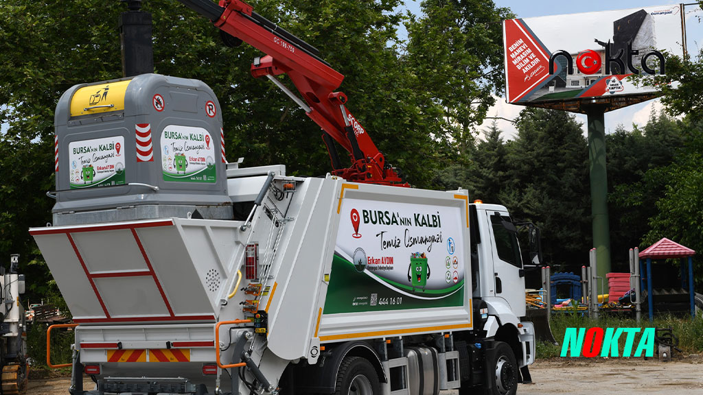 Bursa Osmangazi Belediyesi yerüstü çöp konteyner sistemine geçiyor