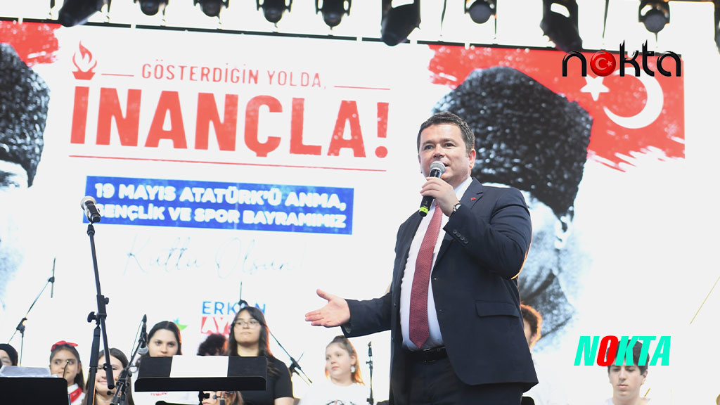 Bursa Osmangazi’de binlerce kişilik 19 Mayıs korteji