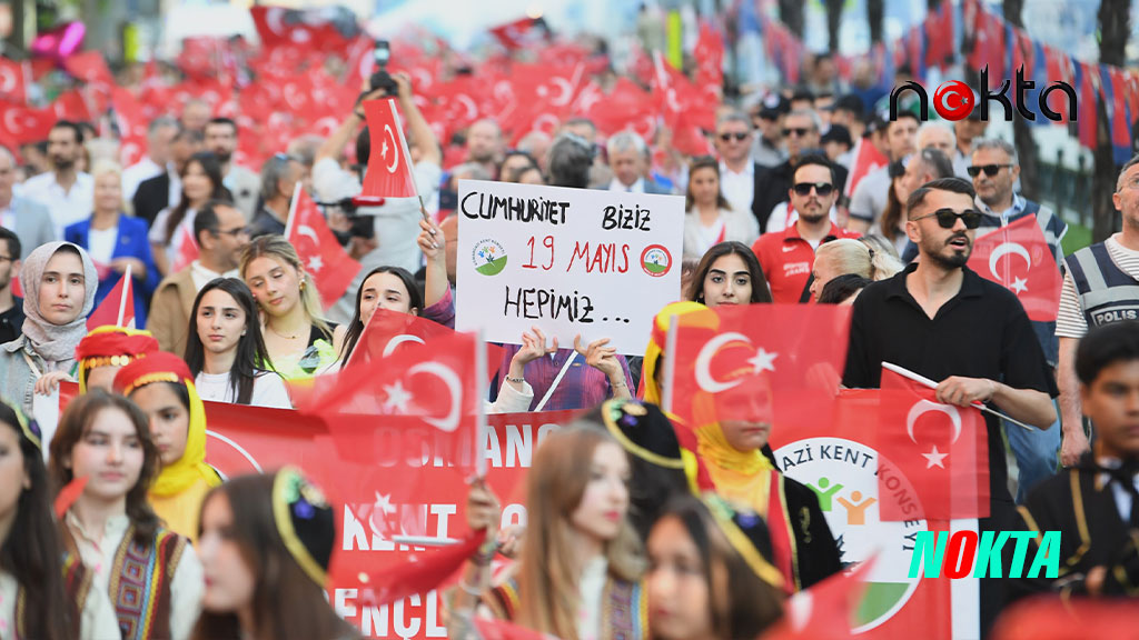 Bursa Osmangazi’de omuz omuza 19 Mayıs yürüyüşü