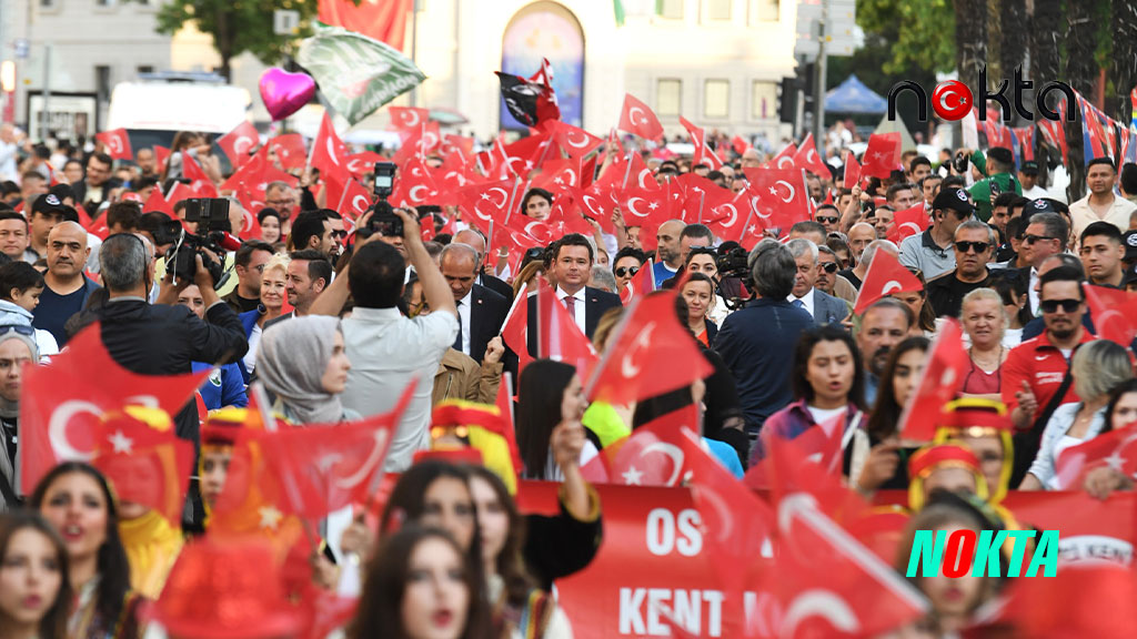 Bursa Osmangazi’de omuz omuza 19 Mayıs yürüyüşü