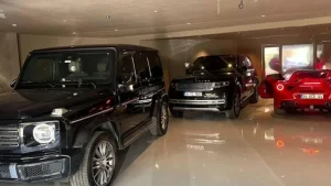 Garajdaki araçlar MHP milletvekili ve eşinin!