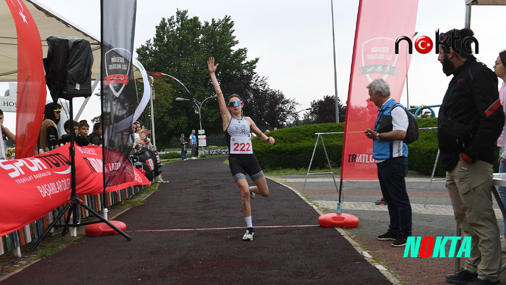 Genç sporcuların duatlon heyecanı