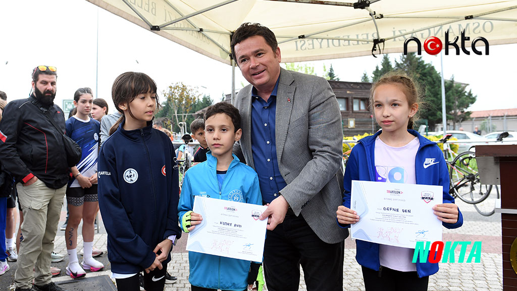 Genç sporcuların duatlon heyecanı