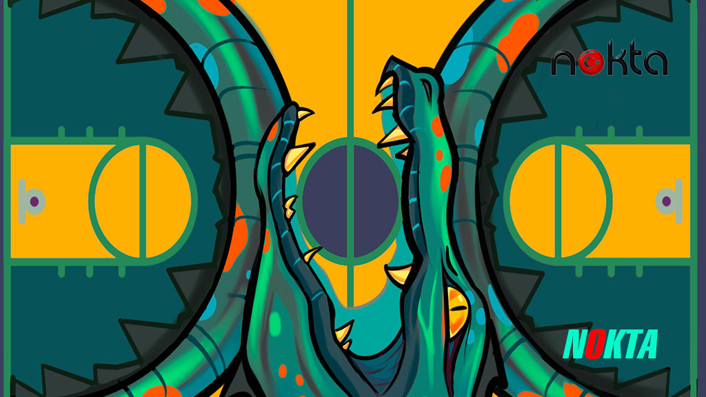 Liseliler basketbol sahası tasarımlarını halkın beğenisine sunuyor