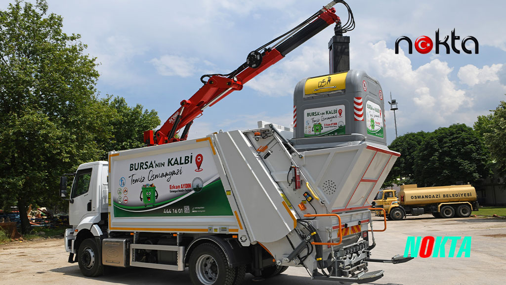 Osmangazi Belediyesi yerüstü çöp konteyner sistemine geçiyor