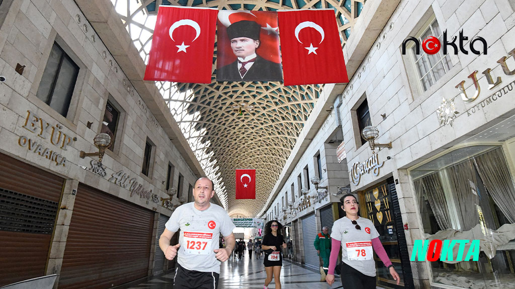 Osmangazi’de spor ile tarihi buluşturan koşu