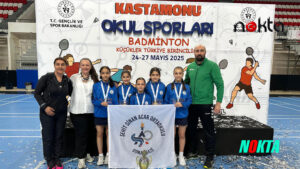 Osmangazili badmintonculardan namağlup şampiyonluk