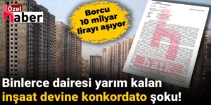 10 milyardan fazla borcu olan Yeşil GYO’ya mahkemeden ret kararı