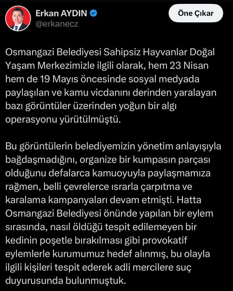 Adnan Kurtuluş'un da algı yaptığı 5 hayvan yardım derneğinden 25 milyon liralık vurgun